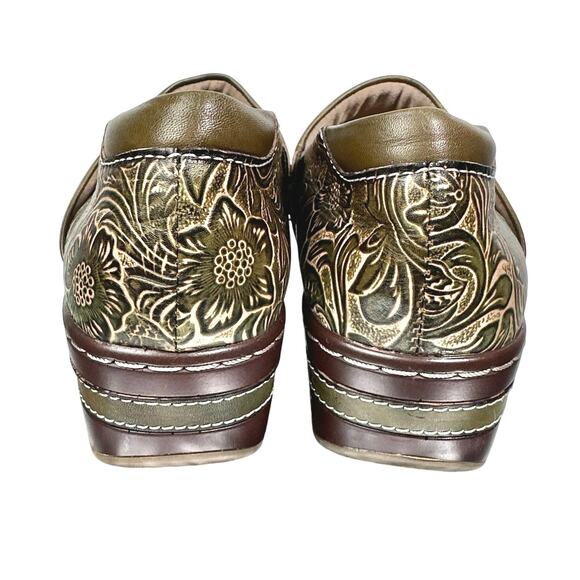 L’Artiste Spring Step | Women | Zagabank Art Knit Leather Slip-On Shoes | US 6.5 - Picture 3 of 13